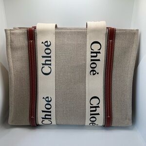Chloe- Woody Medium Tote Bag